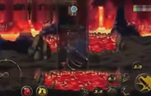 DNF手游内测副本实录 鬼泣职业刷熔岩穴