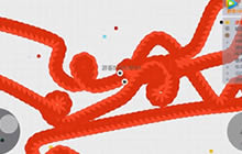 贪吃蛇大作战一条大蛇竟被我吓的撞我身体