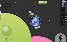 球球大作战杀马特侧涨不成 反侧射秀翻对手