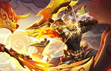 王者荣耀后羿狗年限定皮肤辉光之辰特效分享