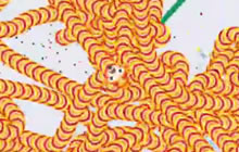 贪吃蛇大作战无尽模式解说 35万米操作视频