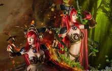 炉石传说红龙女王阿莱克斯塔萨绝美COS分享