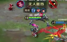王者荣耀嗨氏孙尚香实战视频 荣耀局射手上分