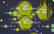 球球大作战500分5分钟 虎牙疯子超强反杀