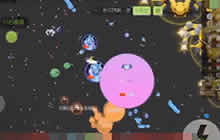 球球大作战这妹子终于带我赢了一把感动啊