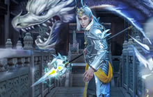 王者荣耀韩信白龙吟COS分享 韩信霸气皮肤