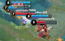 王者荣耀fly神操作盘点 露娜关羽都能天秀