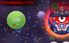 球球大作战极限操作视频 小球极限夹缝逃生