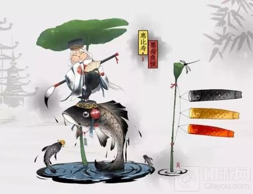 妙笔写意点墨融情 阴阳师百绘罗衣作品欣赏