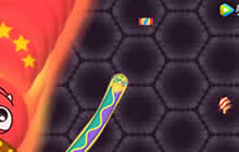 贪吃蛇大作战 小蛇专杀大蛇精彩锦集片段!