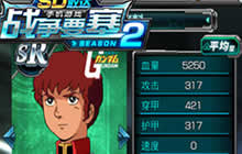 凌驾 《SD敢达战争要塞》Season2机师推荐