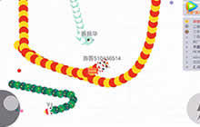 贪吃蛇大作战小蛇出类拔萃 大蛇能乖乖就擒