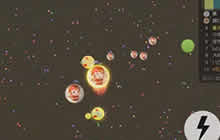 球球大作战猴子的抠脚日常生存2 萌系画风