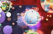 球球大作战想输都难 花花大逃杀700护盾值