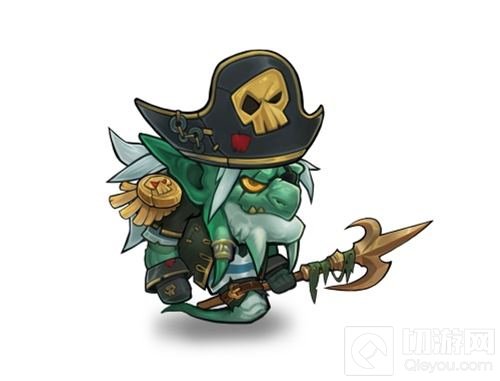 小冰冰传奇大鱼人新皮肤骷髅船长远航而归！