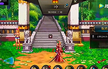 DNF手游狂战士角斗场PK鬼泣 技能连招还不错