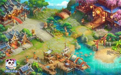 神武3手游美术资源更新 全新帮派地图上线！