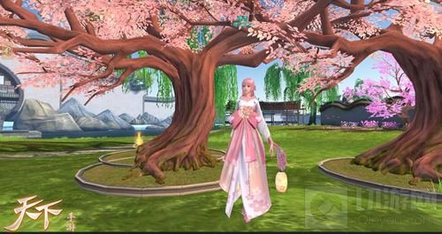 神秘小姐姐现身大荒 天下手游开启全新奇遇