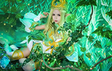 王者荣耀王昭君COS分享 王昭君精灵女王COS