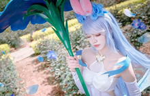 王者荣耀公孙离COS图集 最美公孙离花间舞