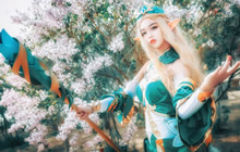 王者荣耀王昭君COS图集 精灵女王王昭君COS