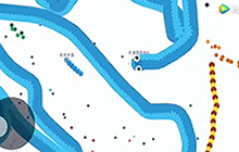 贪吃蛇大作战绕成千丝万缕再逐个击破强无敌