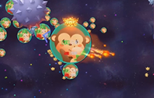 球球大作战与队友同时16分这波操实在是佩服