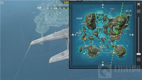 CF手游海岛东侧航线选择哪个点降落更好分析