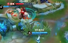 2018KPL诺言反杀老帅 关羽反推破老夫子大招