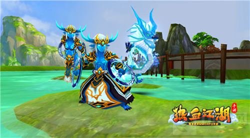 原著抢镜 《热血江湖手游》新神兵日月水龙轮