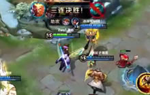 王者荣耀蓝烟国服猴输出炸裂 尽显英雄本色