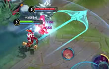 王者荣耀嗨氏貂蝉反奶自己一波 居然被救活