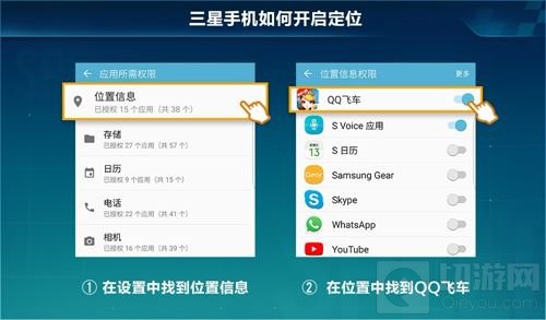 QQ飞车手游街区车王第一步 GPS定位开启方法
