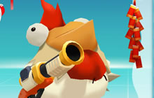 团队至上 《萌鸡敢死队》冒险挑战之拔河玩法