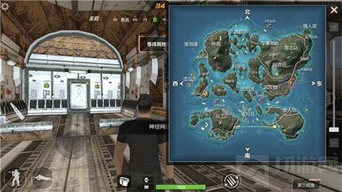 CF手游海岛地图风车镇部分建筑群打法小技巧