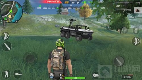 CF手游海岛地图风车镇部分建筑群打法小技巧