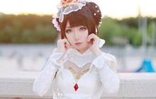 王者荣耀小乔COS图集分享 小乔纯白花嫁COS