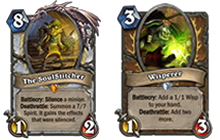 炉石传说来看看DIY设计大赛 疯狂呐喊与沉寂消亡