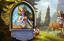 炉石传说露娜拉是怎样从树妖变成小德的