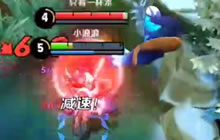 王者荣耀露娜机智偷篮 却偶遇钟无艳无情被锤死