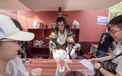 楚留香武汉江湖行 玩家热情引燃斗鱼嘉年华