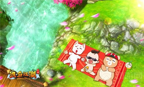 佛系体验 《热血江湖手游》精灵旅行已出发