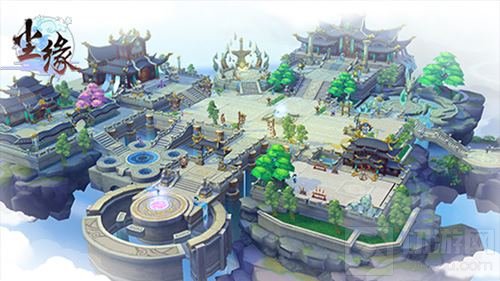 三界九幽唯美国风 游览《尘缘》大世界地图