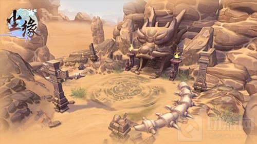 三界九幽唯美国风 游览《尘缘》大世界地图