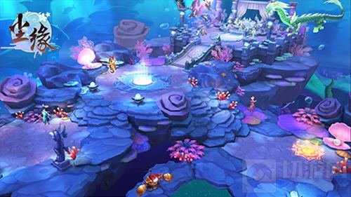 三界九幽唯美国风 游览《尘缘》大世界地图