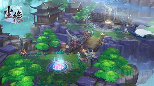 三界九幽唯美国风 游览《尘缘》大世界地图