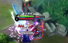 王者荣耀迷宫型月下连招 逆风露娜一枝独秀