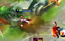 王者荣耀张大仙守约超另类打法 只靠普攻超神收割