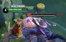 王者荣耀巅峰赛国服达摩水平6分钟推爆水晶