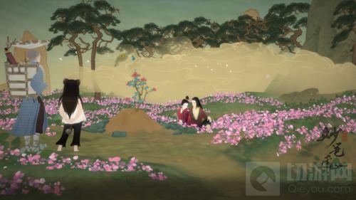 青绿山水画中游 绘真妙笔千山游戏角色首爆